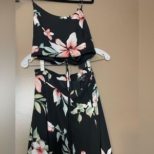 Lulus Two piece maxi dress